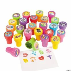 Hot Sale ๐ฏ Religious Stamper Assortment - 50 Pc. โจ