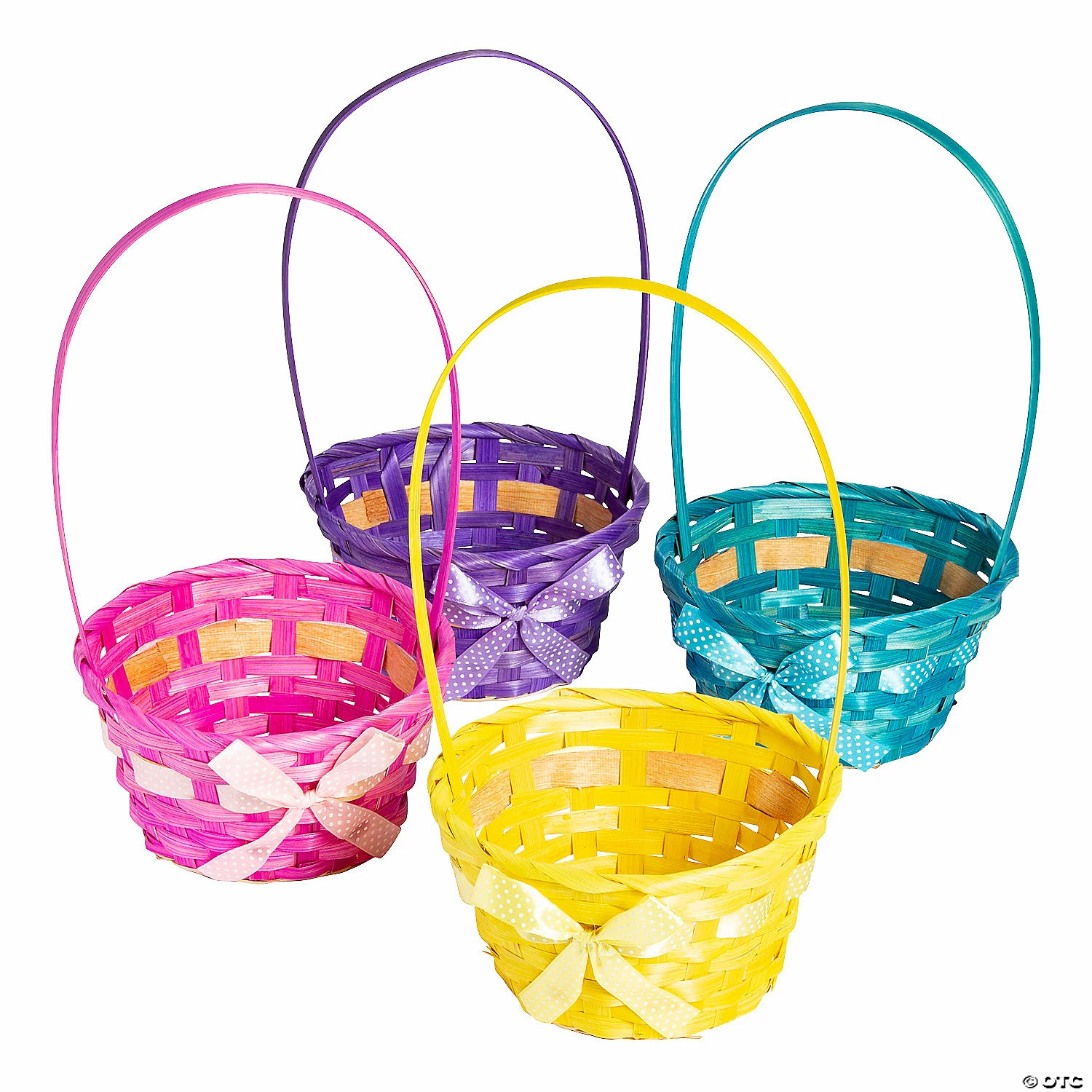 Best deal ⭐ Ribbon-Wrapped Bamboo Easter Baskets - 12 Pc. ⌛ 1 Best deal ⭐ Ribbon-Wrapped Bamboo Easter Baskets - 12 Pc. ⌛