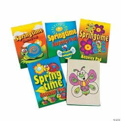 Coupon 🛒 Springtime Activity Pad Assortment - 12 Pc. 🔔