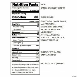 Cheap 😍 Stretchable Hard Candy Bracelets - 48 Pc. 😀 -Oriental Trading Store stretchable hard candy bracelets 48 pc 5 916 a05