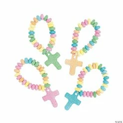 Outlet ✨ Stretchable Hard 💯 Candy Cross Bracelets - 12 Pc. ✨