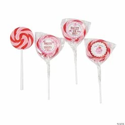 Flash Sale ✔️ Sweet On You Valentine Swirl Lollipops - 12 Pc. 😀