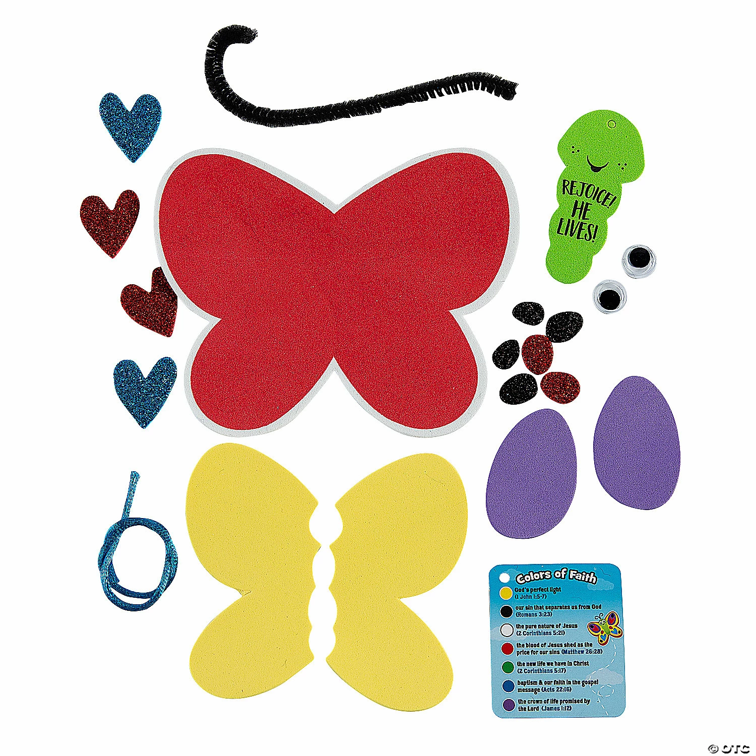 Deals ⌛ The Salvation Story Butterfly Bible Craft Kit - Makes 12 😉 3 Deals ⌛ The Salvation Story Butterfly Bible Craft Kit - Makes 12 😉 - Image 3