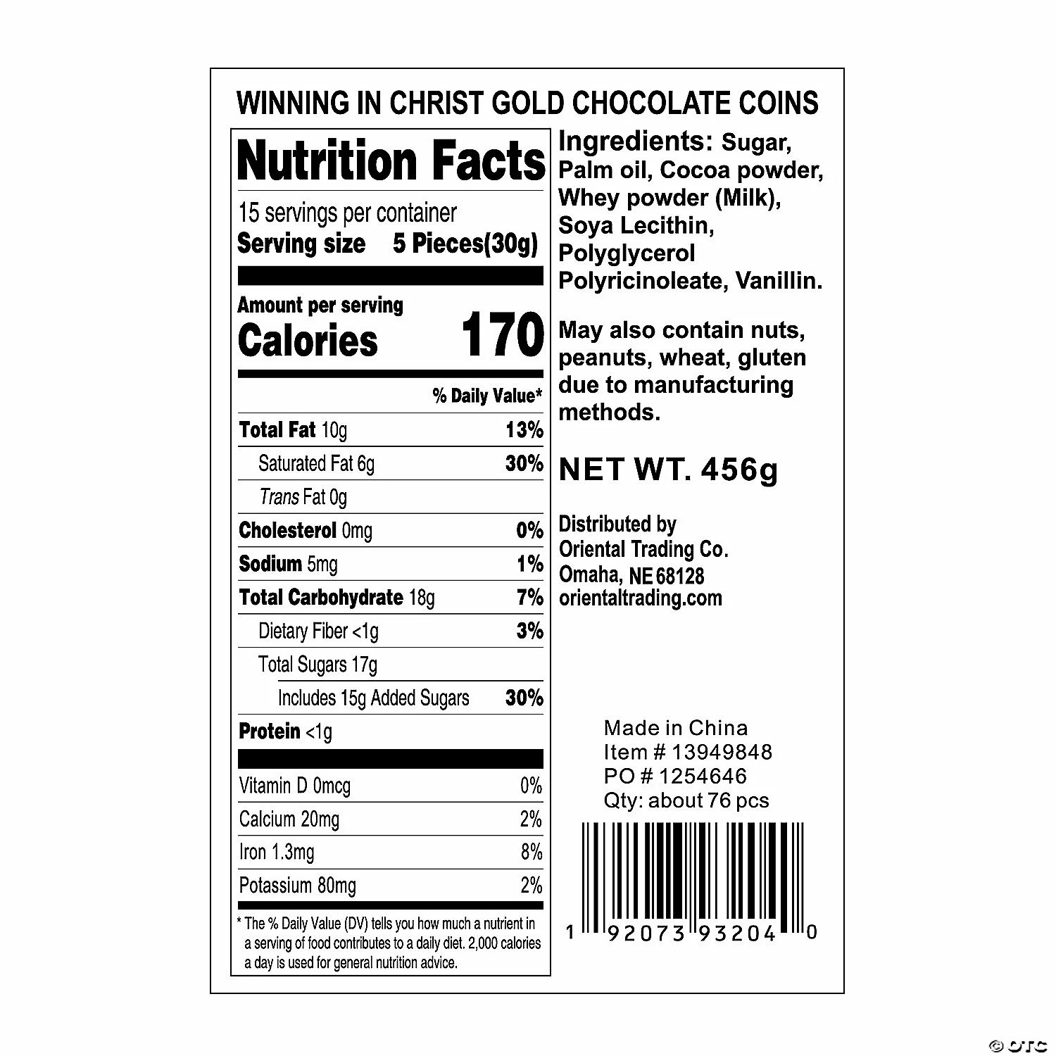 Best Pirce ⌛ Winning in Christ Gold Chocolate Coins - 76 Pc. ⭐ 2 Best Pirce ⌛ Winning in Christ Gold Chocolate Coins - 76 Pc. ⭐ - Image 2